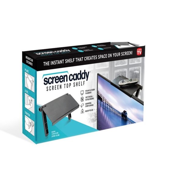 As Seen On TV Other - Screen caddy/shelf for TV's or monitors - NEW!